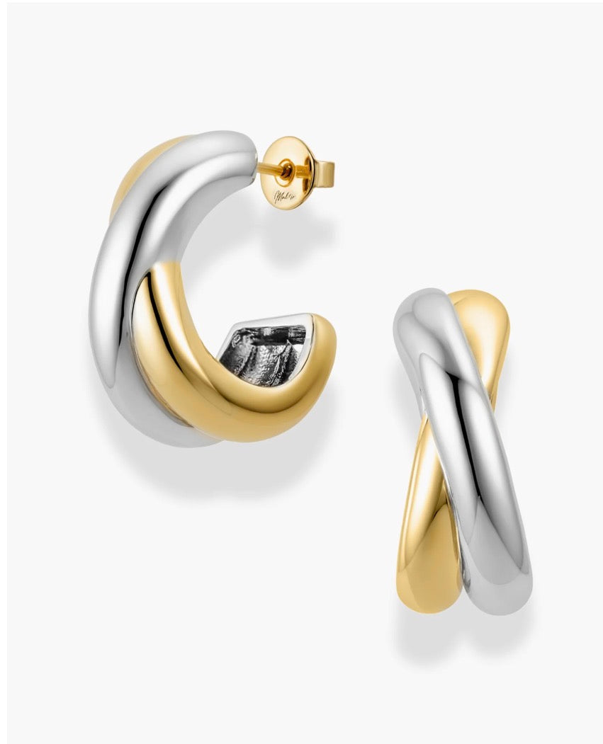 Sullivan Two-Toned Earrings