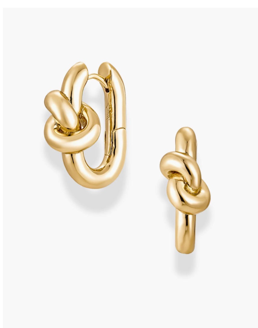 Karina Knot Hoops