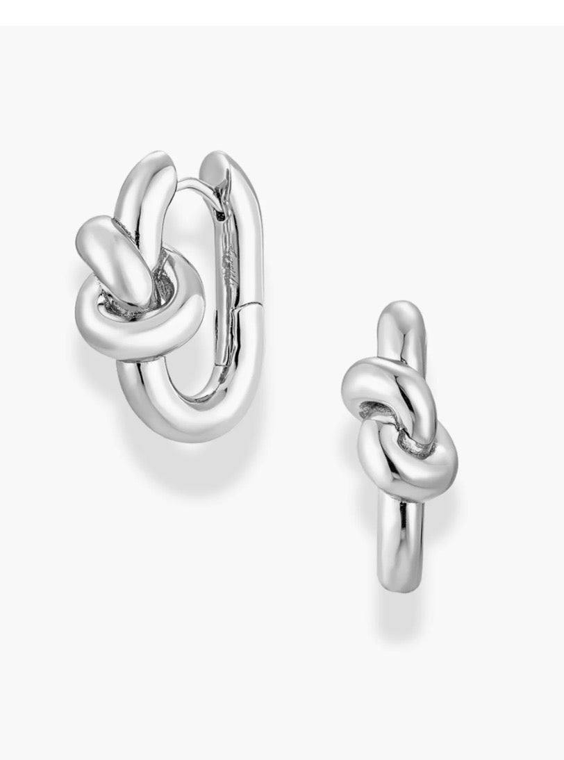 Karina Knot Hoops