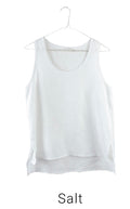 Sleeveless Gauze Top
