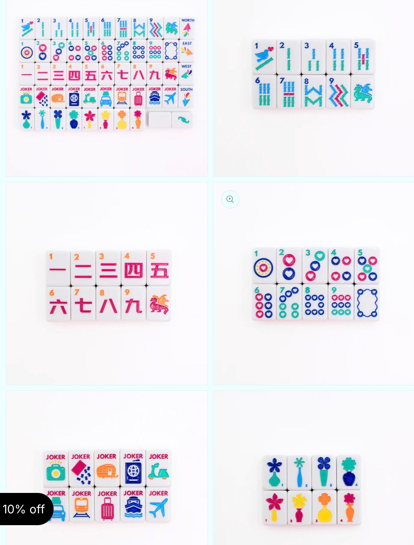 Mini Travel Mahjong Set