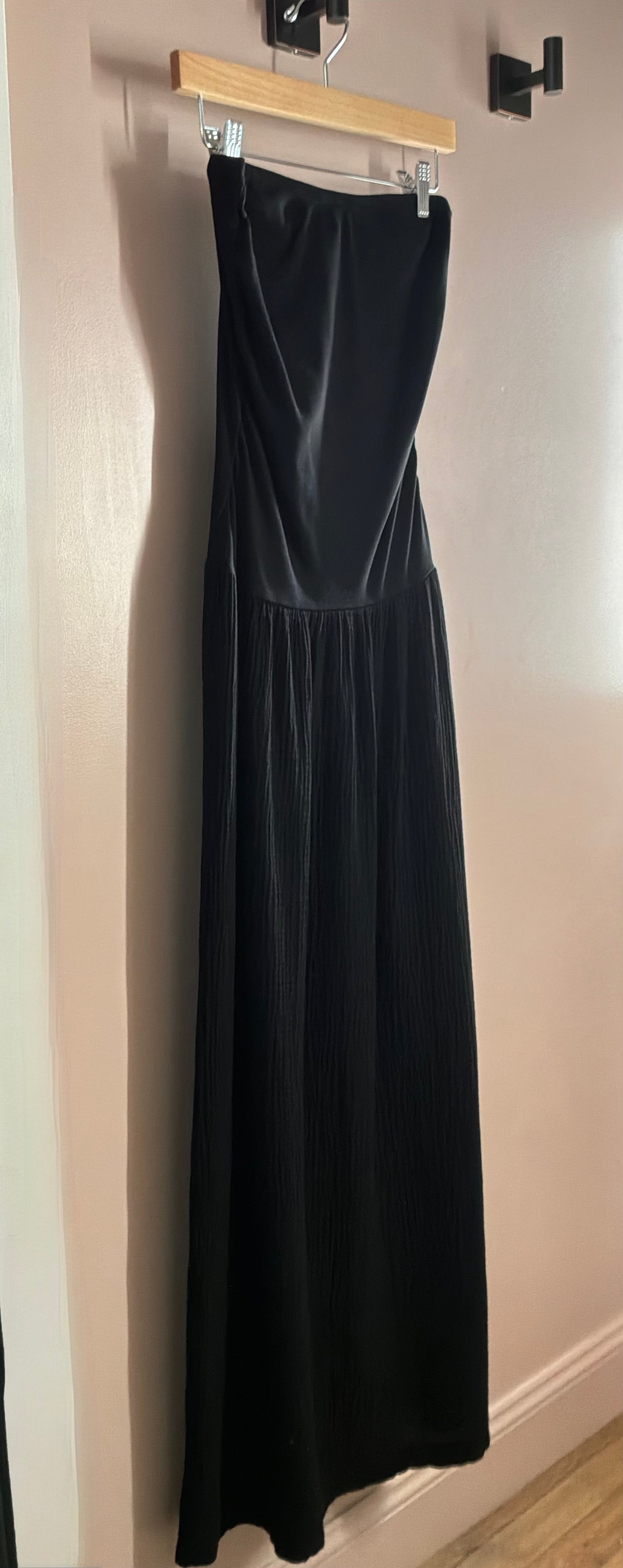 Lulu Strapless Gauze Dress*