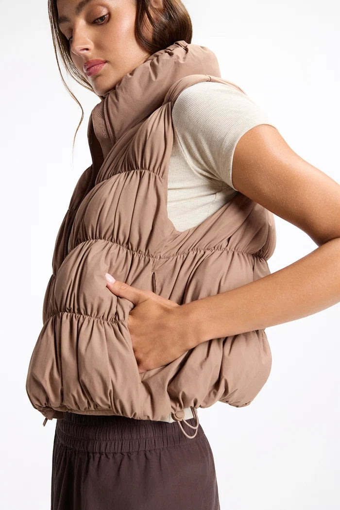 Ruched Vest
