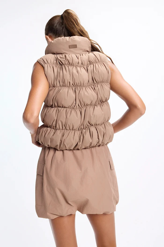 Ruched Vest