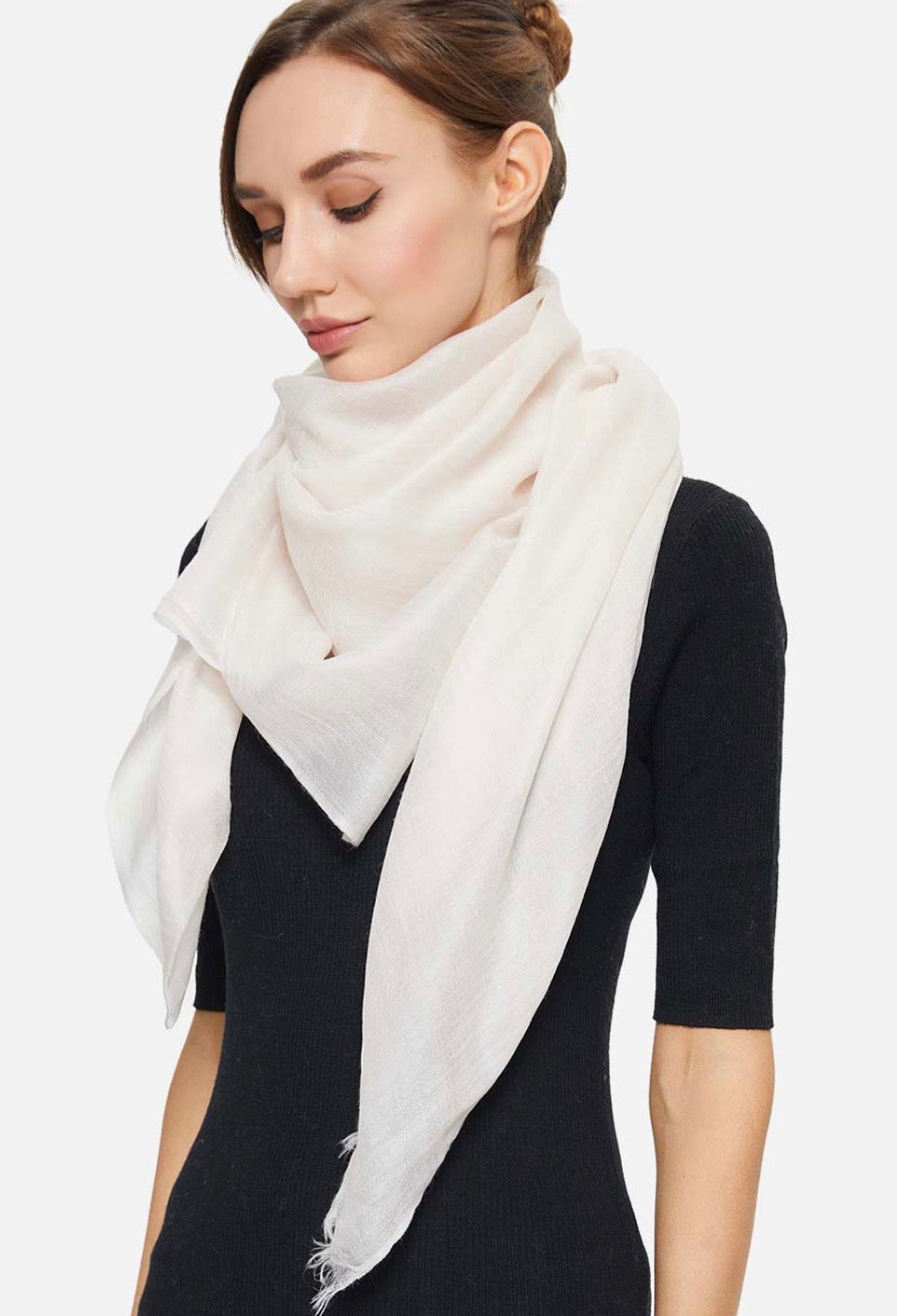Featherlight Cashmere Scarf