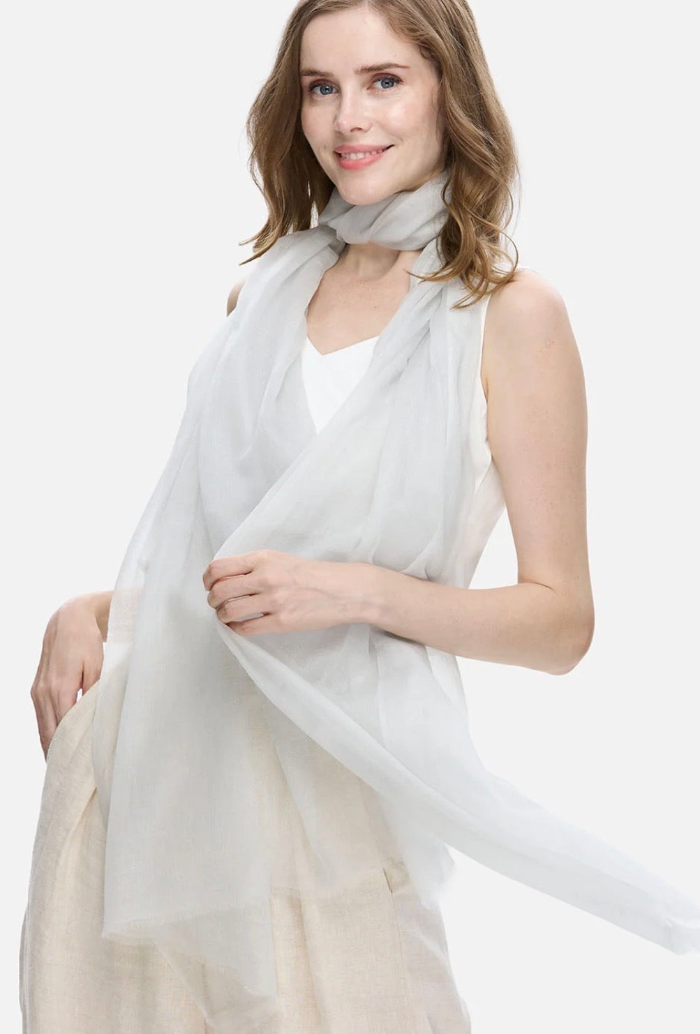 Featherlight Cashmere Scarf