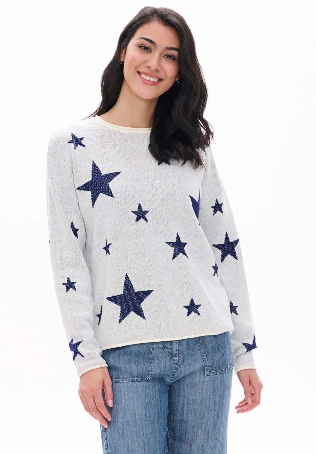 Rolled Edge Sweater