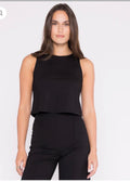 Ponte Knit Tank Top