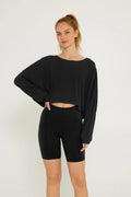 Alexa L/S Crop 8