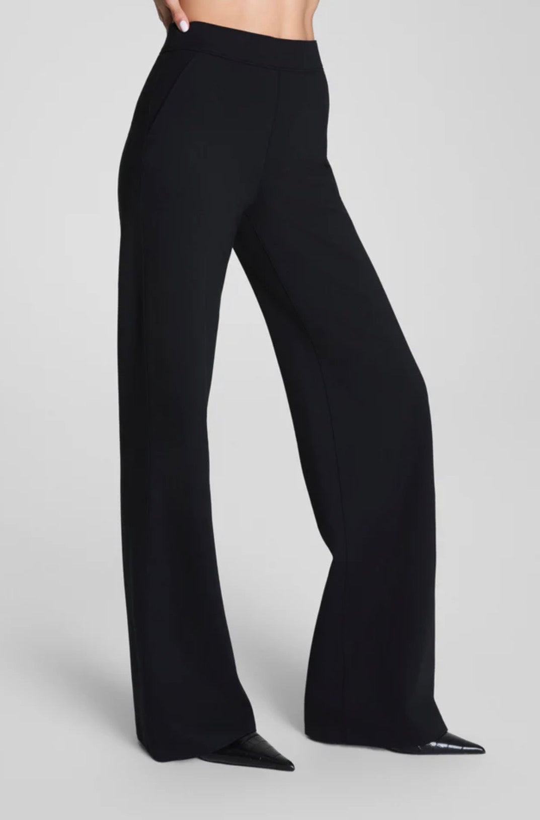 Perfect Fit Ponte Wide Leg Pant
