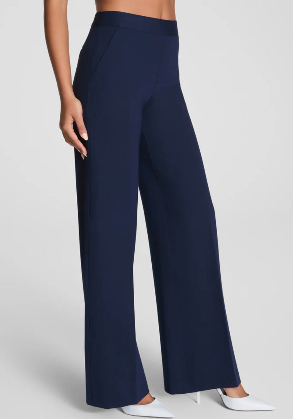 Perfect Fit Ponte Wide Leg Pant