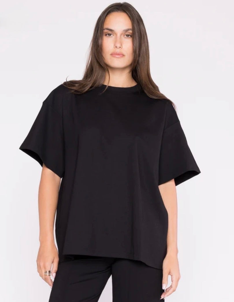 Ponte Knit Big Shirt