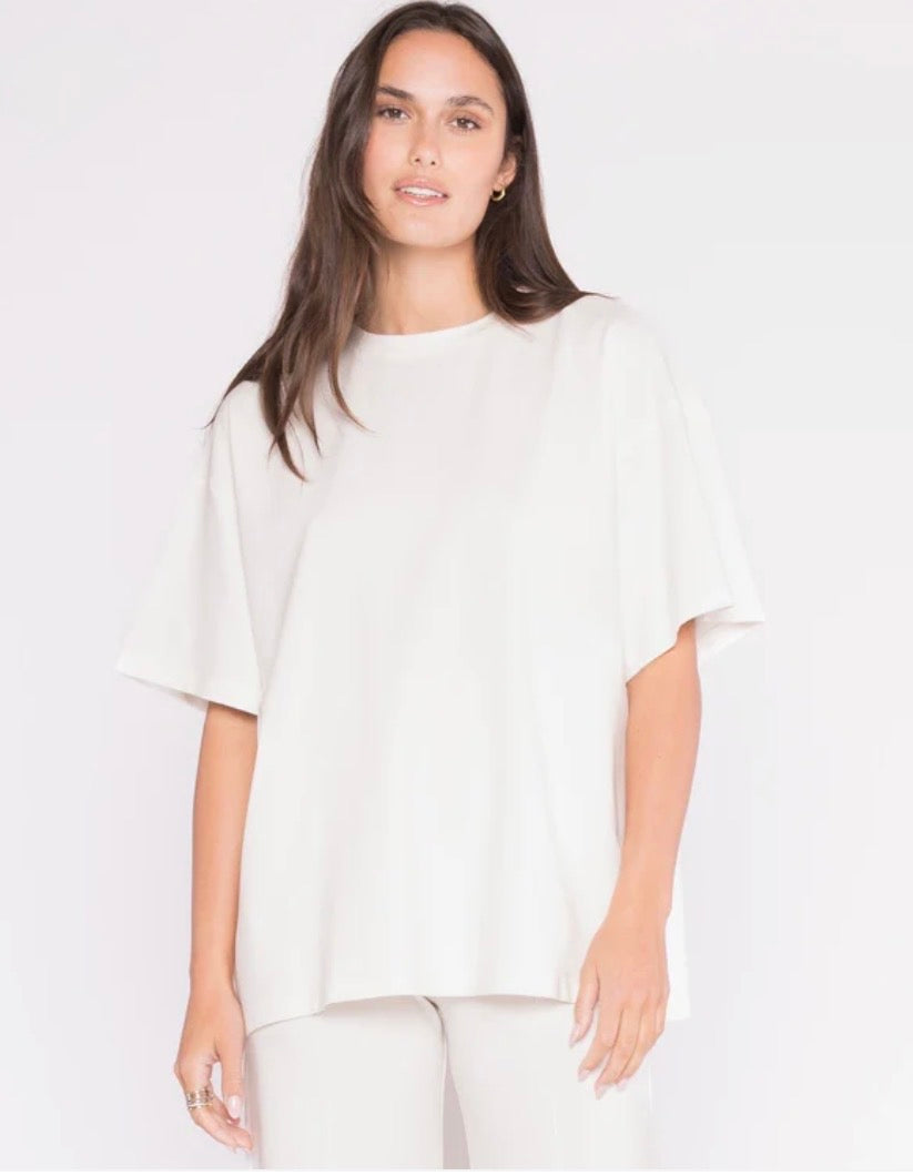 Ponte Knit Big Shirt