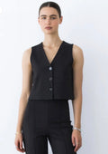 Ponte Knit Vest