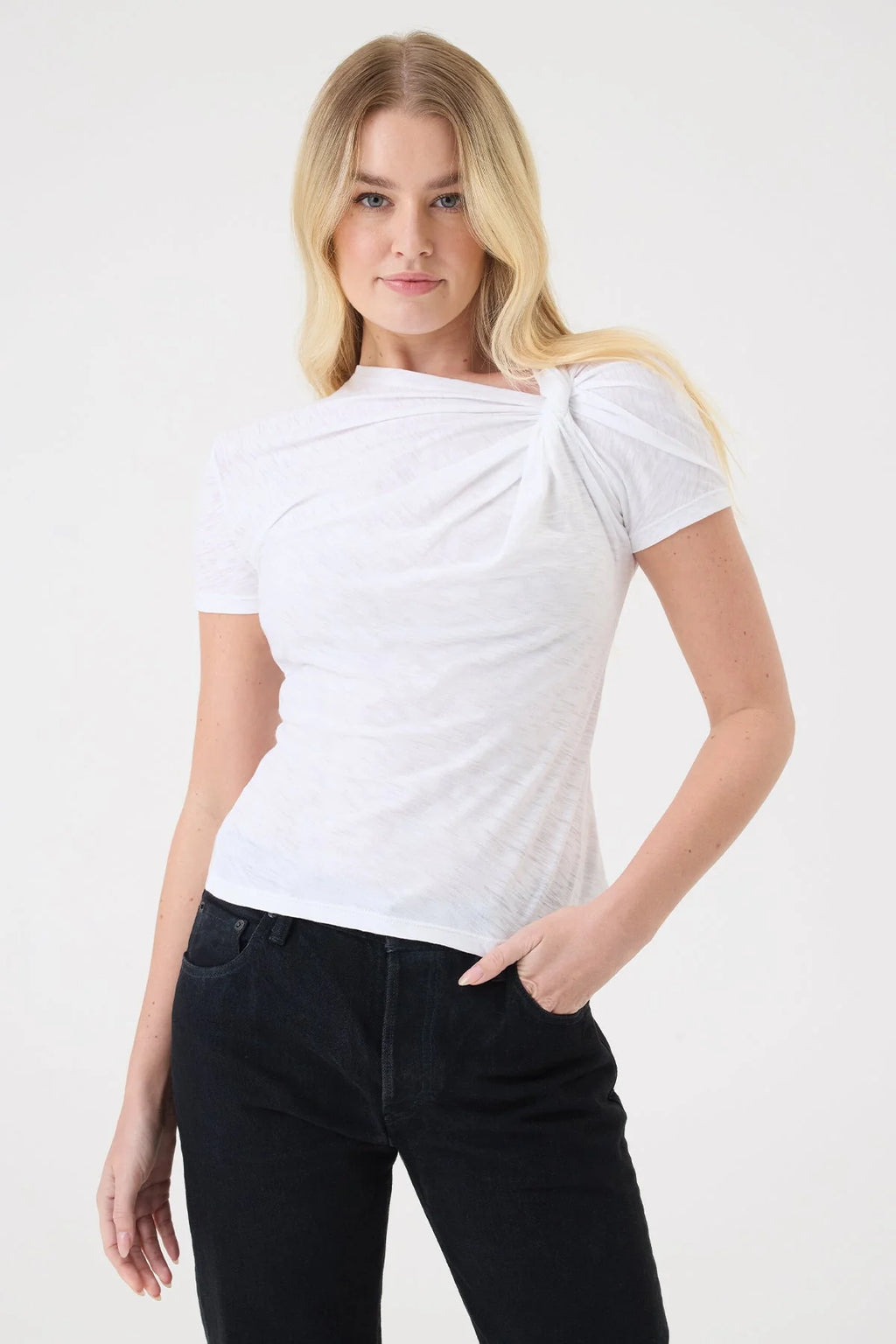 Twist Front Tee