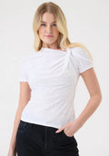 Twist Front Tee