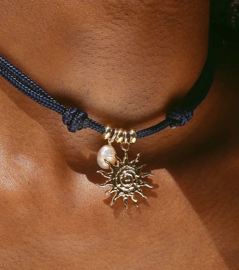 Gillian Spiral Sun Charm