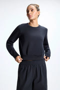 Dreamweave Pleated Crew Neck