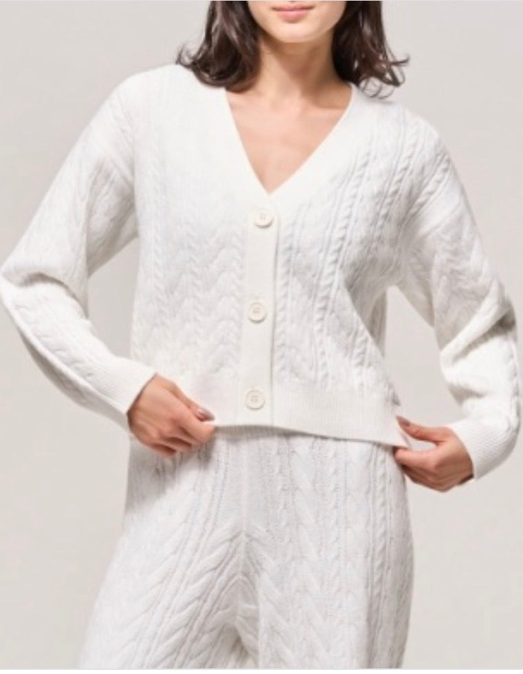 Cable Knit Cardigan