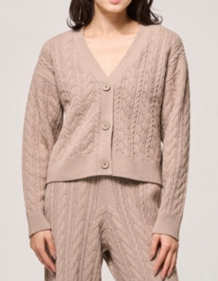 Cable Knit Cardigan