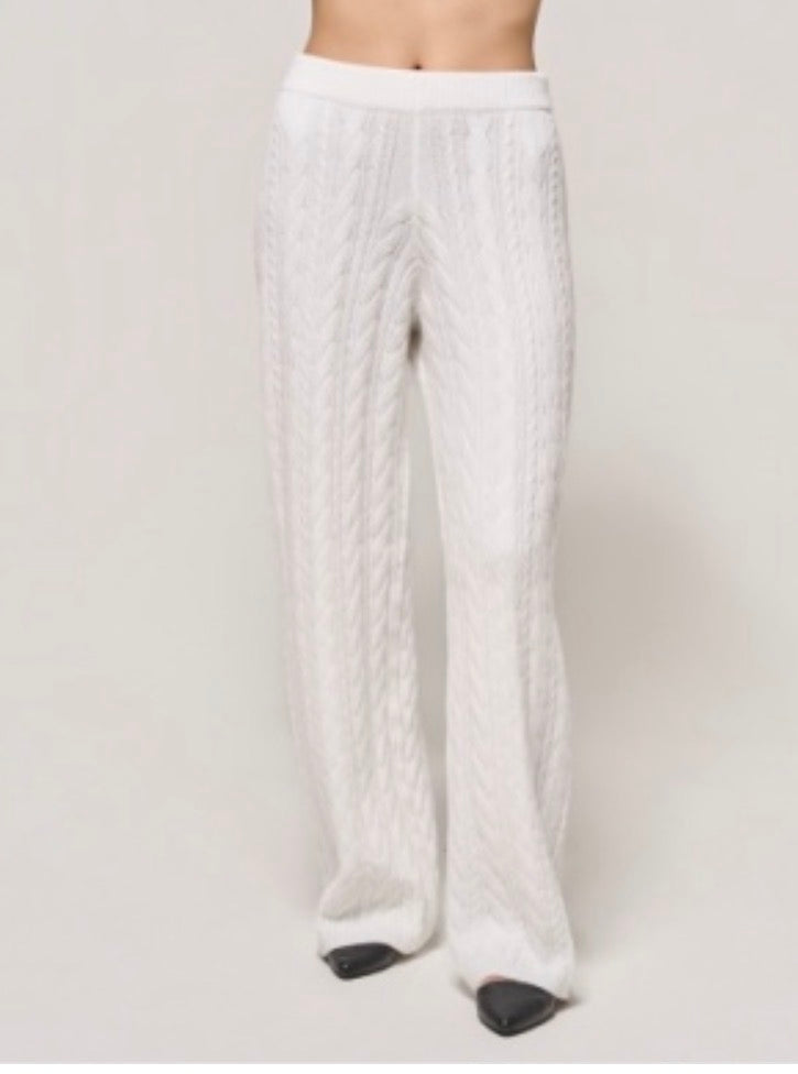 Cable Knit Relaxed Pant