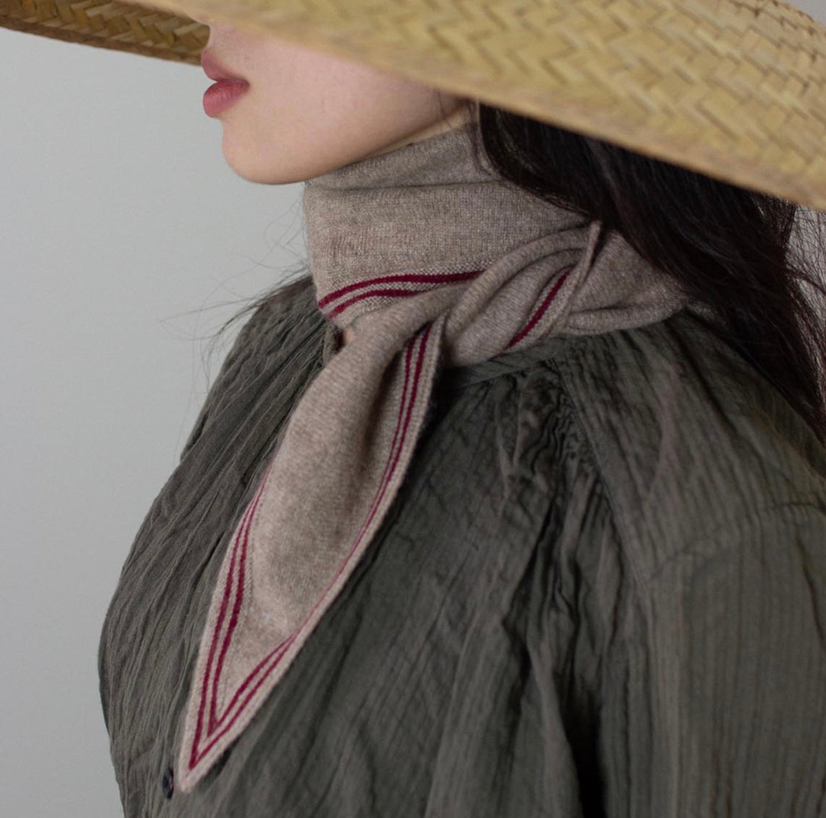 Cashmere Spindle Scarf