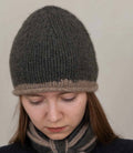 Rolled Edge Cashmere Beanie